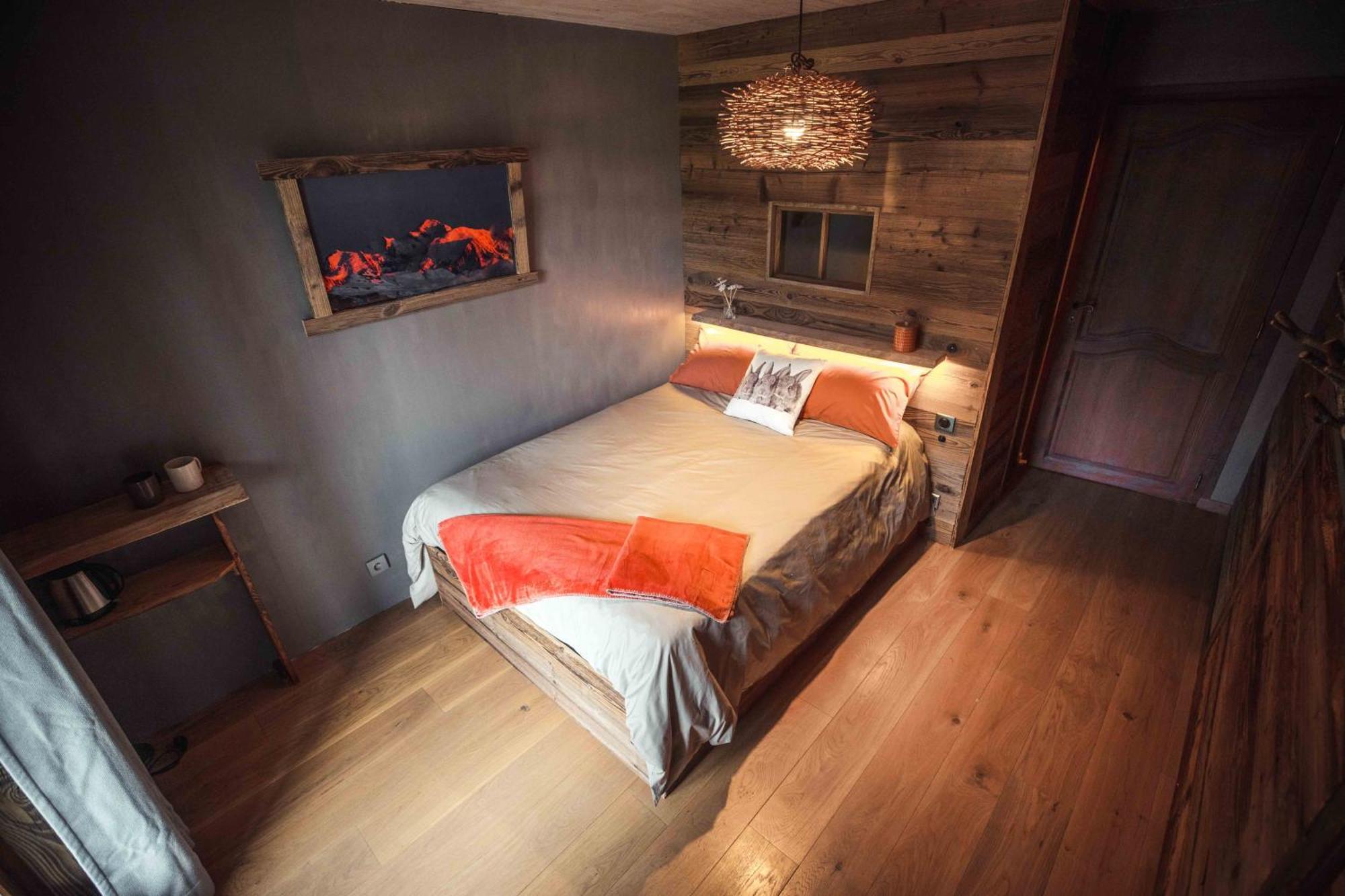 Chambres en chalet petit déjeuner inclus La Cote d'Arbroz Exterior foto